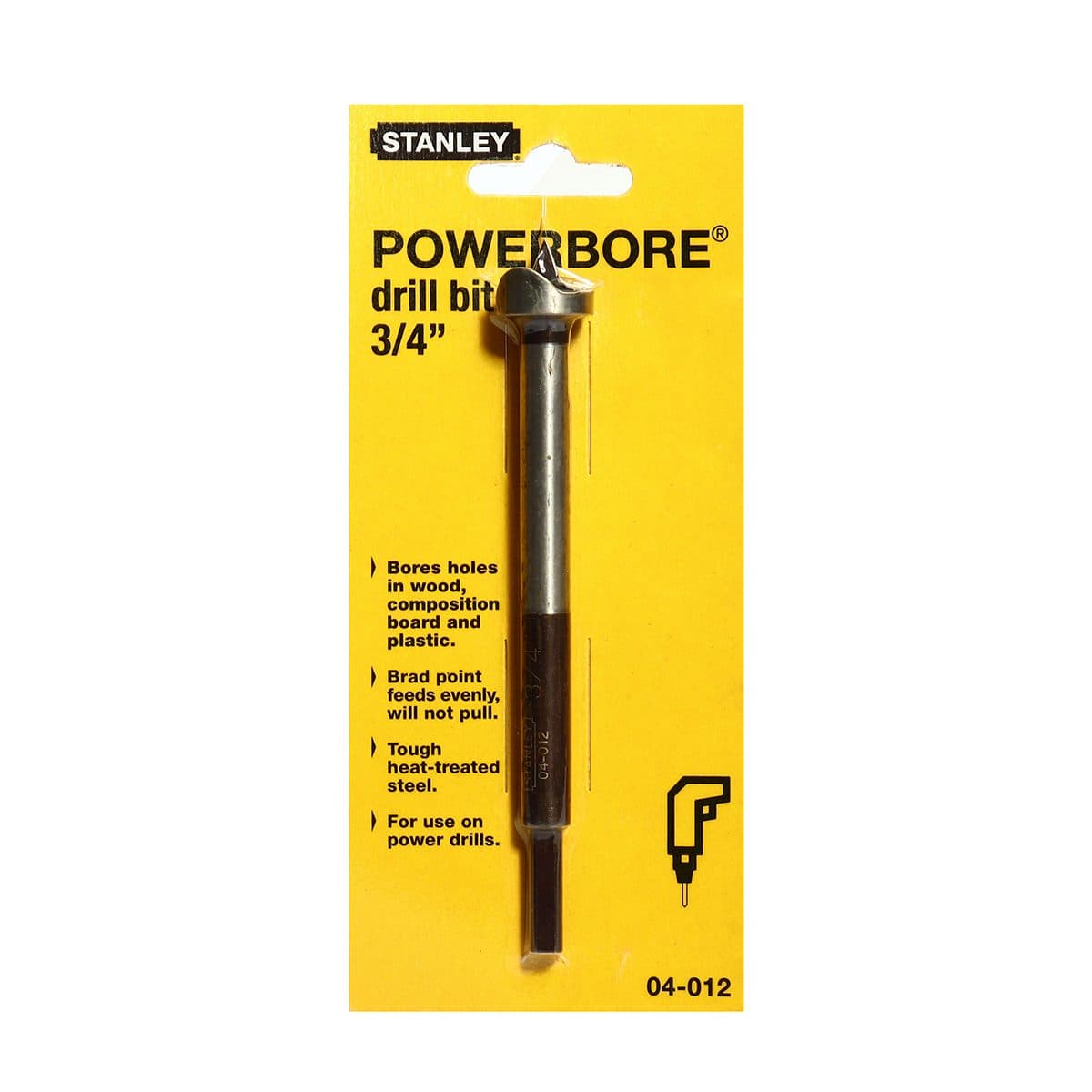 04-012 ดอกสว่านรูลึก 19 MM