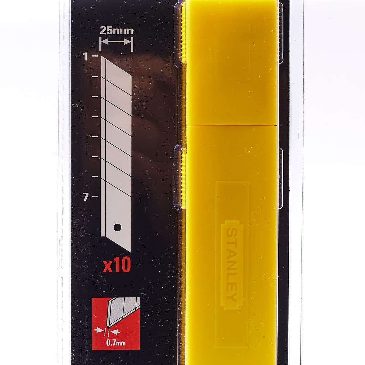 11-325-0 ใบมีดคัตเตอร์ 25มม.10ชิ้น/แพ็ค