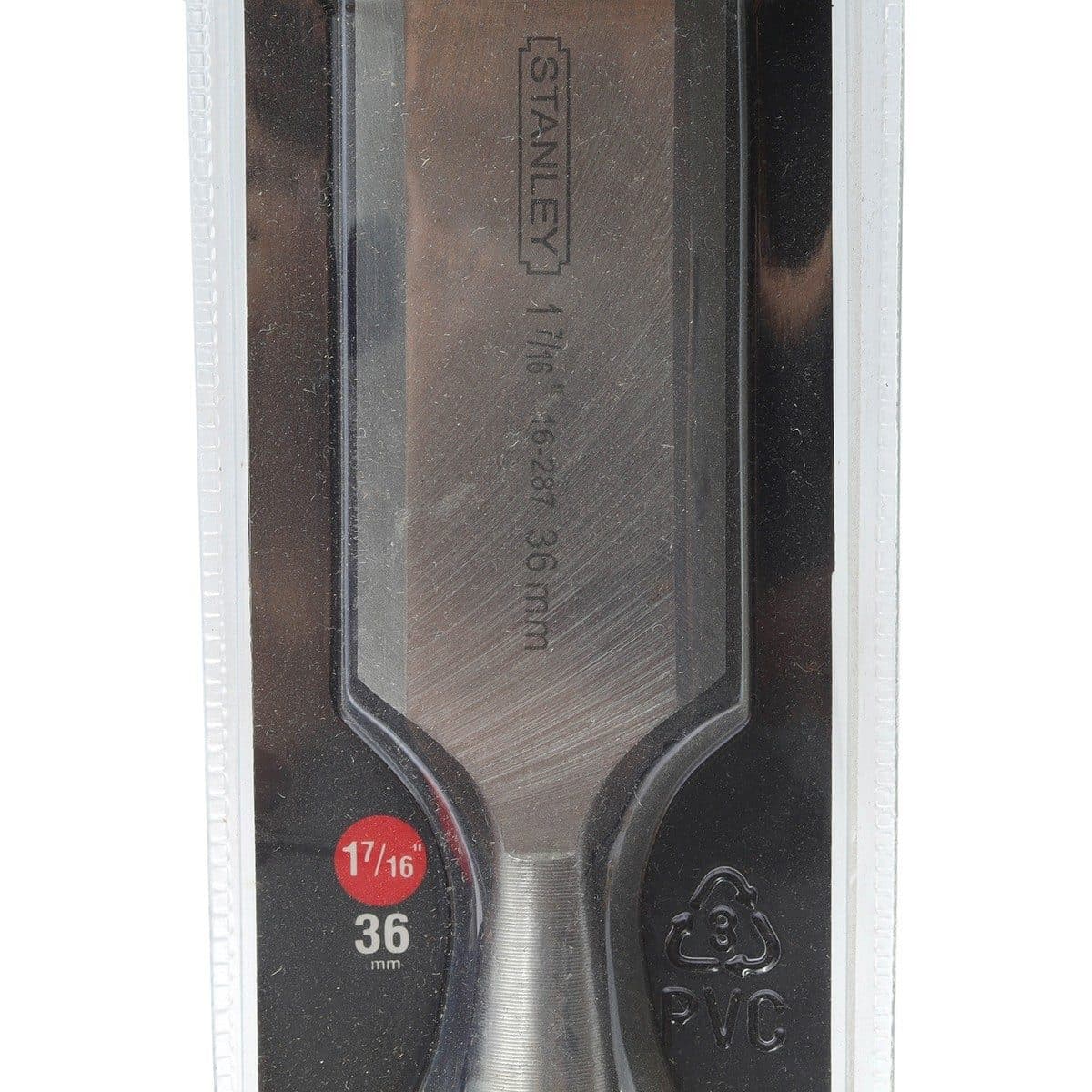 16-287-23 สิ่วด้ามยางกว้าง36มม. 1-7/16"