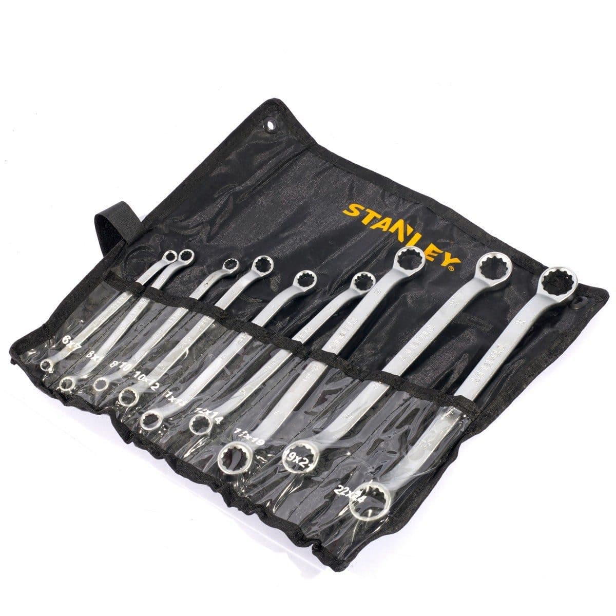 STANLEY (สแตนเล่ย์) ชุดประแจแหวนคู่ 9 ชิ้น รุ่น CWB (STMT25147) สำหรับงานซ่อมแซม (บรรจุ 9 ชิ้น/แพ็ค)