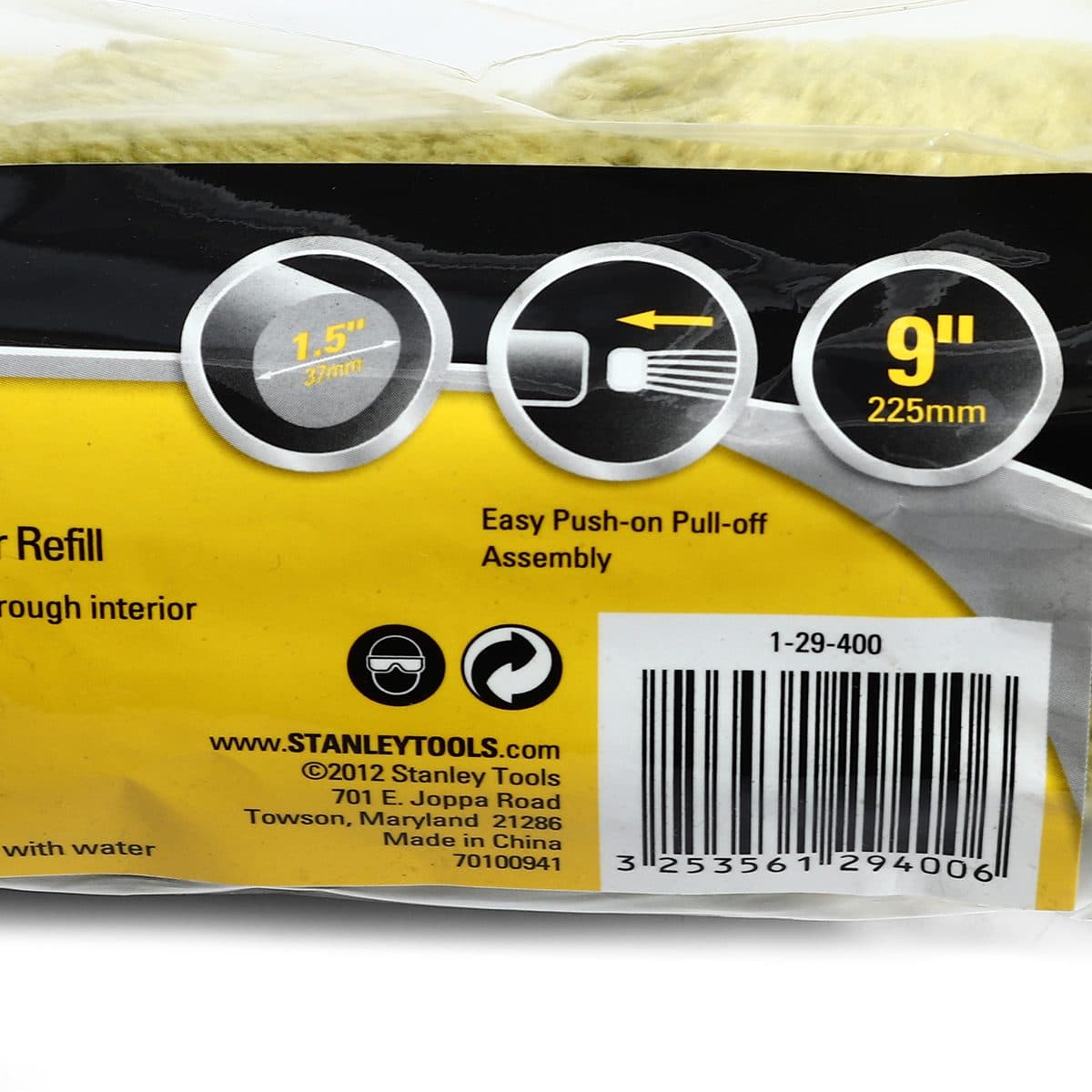 29-400 ลูกกลิ้งโครงกรงขนยาวทาสีน้ำ 9"