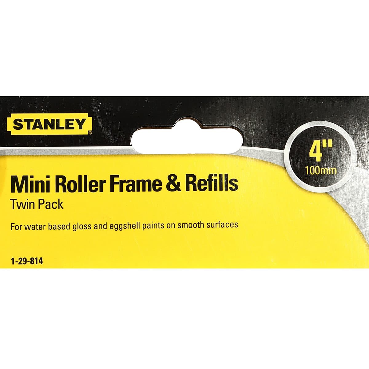 29-814 ลูกกลิ้งฟองน้ำทาสีน้ำมัน 4"