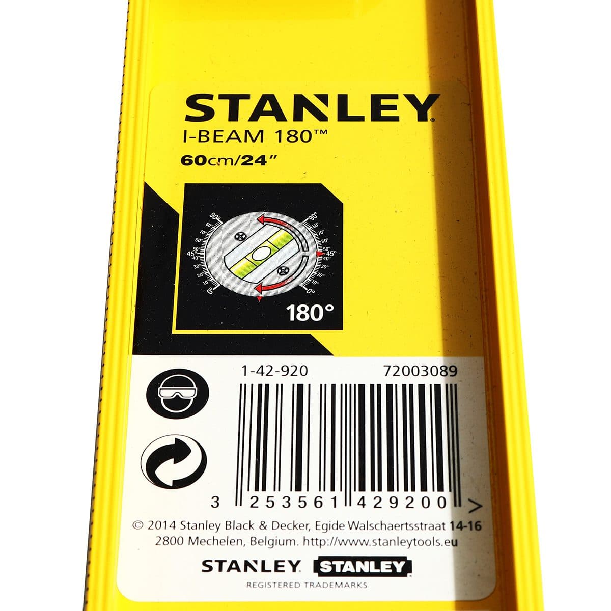 42-920 ระดับน้ำI-BEAM หมุนได้180° ยาว24"