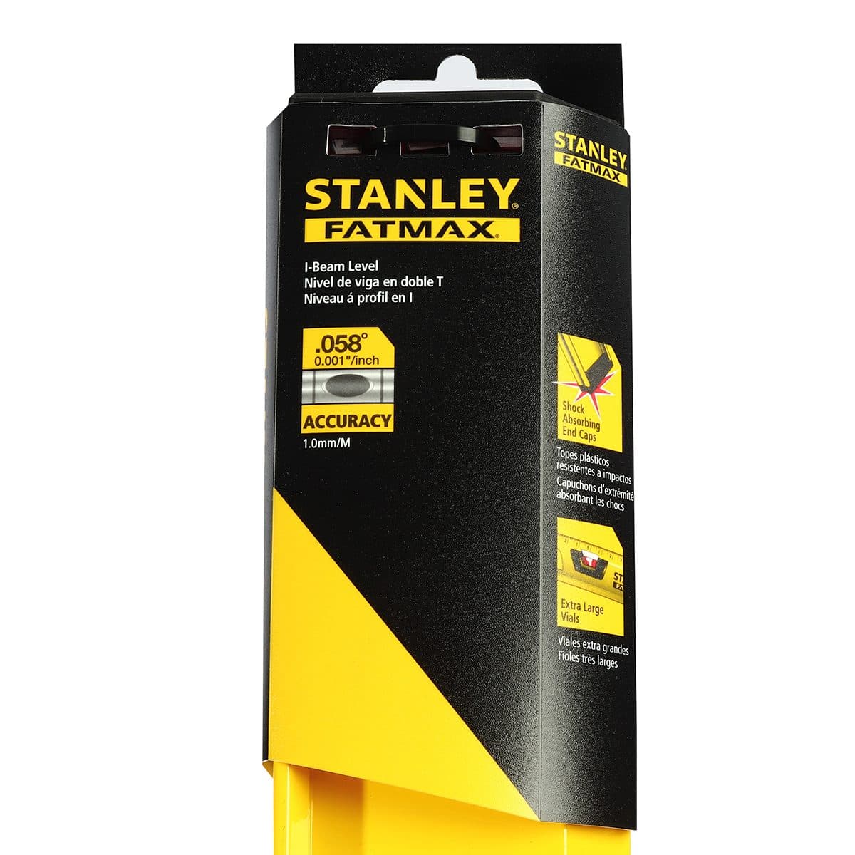 43-557 ระดับน้ำFATMAX สีเหลือง 72"