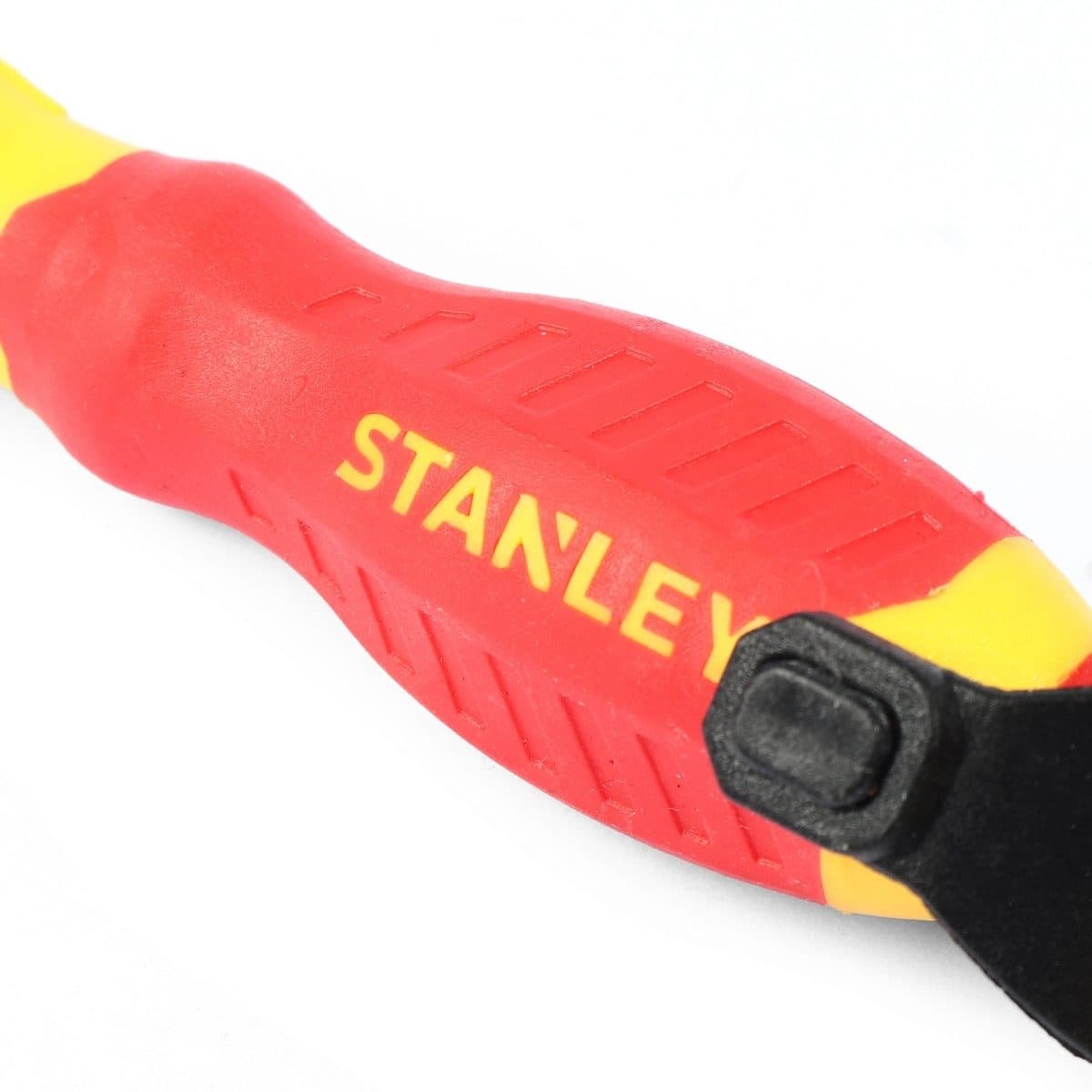 STANLEY ไขควงหุ้มฉนวนป้องกันกระแสไฟฟ้า รุ่น 60-168 ขนาด PH0x3.5x75 มม. ผ่านการทดสอบด้วยแรงไฟถึง 10,000 โวลต์ (สแตนเล่ย์)