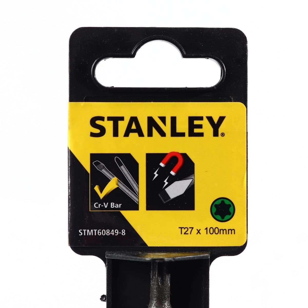 STANLEY (สแตนเล่ย์) 60-849 ไขควงปากจีบ T27X100 รุ่น Cushion Grip2 ผลิตจากเหล็ก CR-V