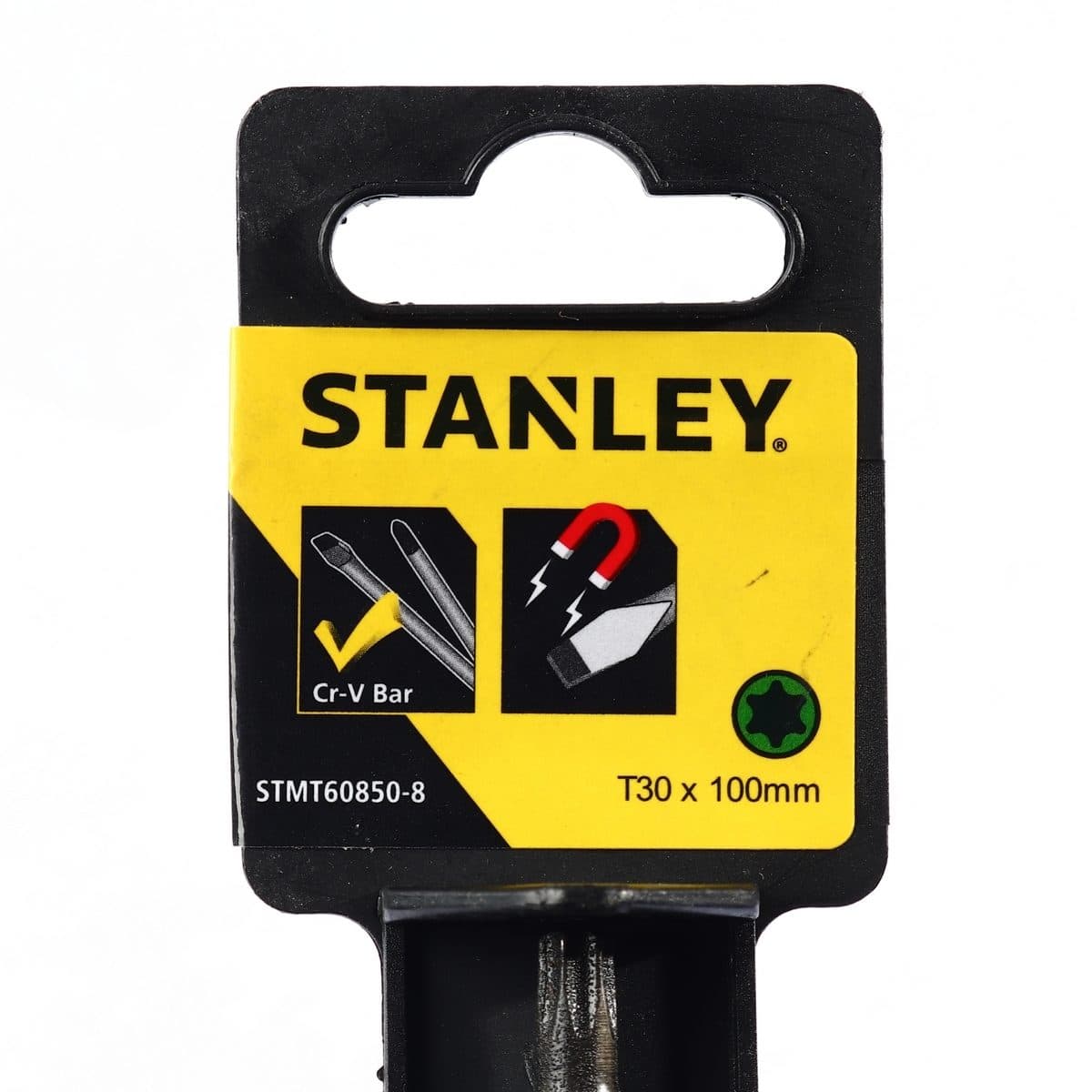 STANLEY C/Grip S/Driver Model Cushion Grip, Size T30X100 mm, Made Of Chrome Vanadium Steel, Nickle Plated Shank To Prevent Corrosion