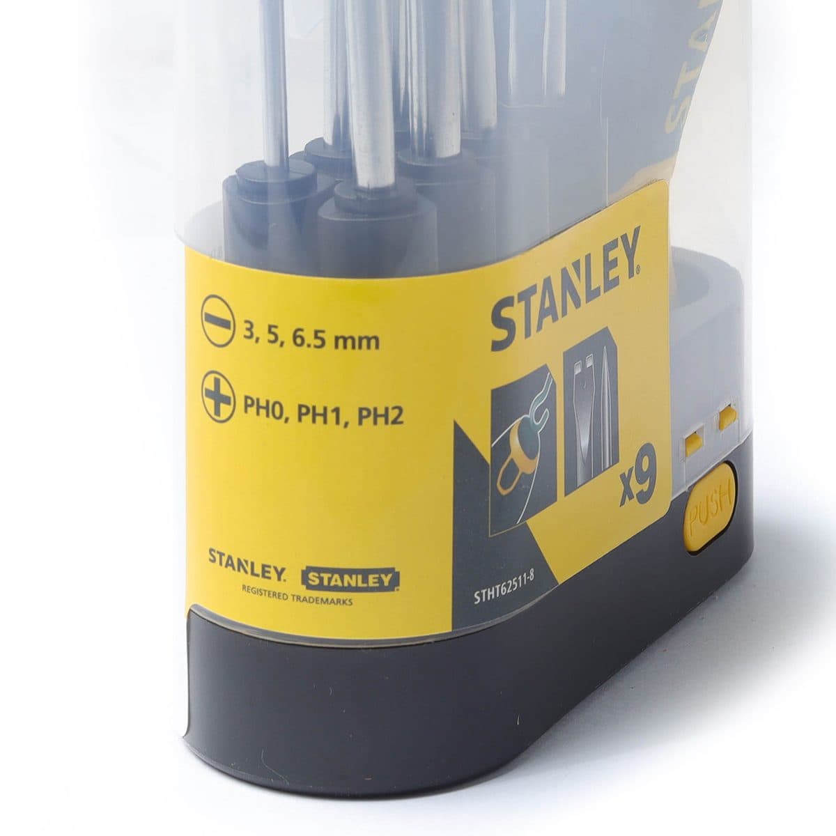 62-511 ชุดไขควง9ชิ้น เปลี่ยนหัวได้