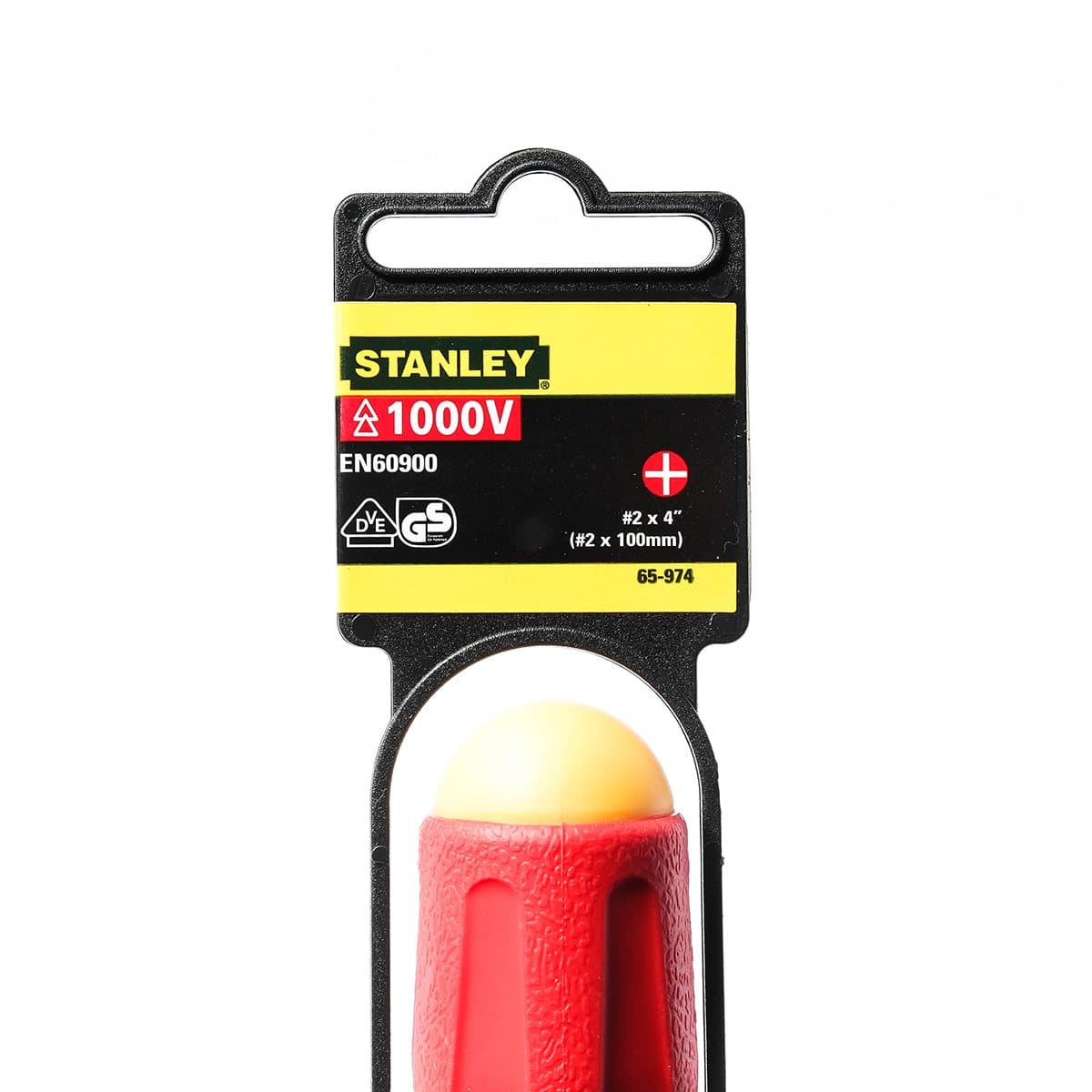 65-974 ไขควงกันไฟฟ้าปากแฉก #2 ยาว 100 มม