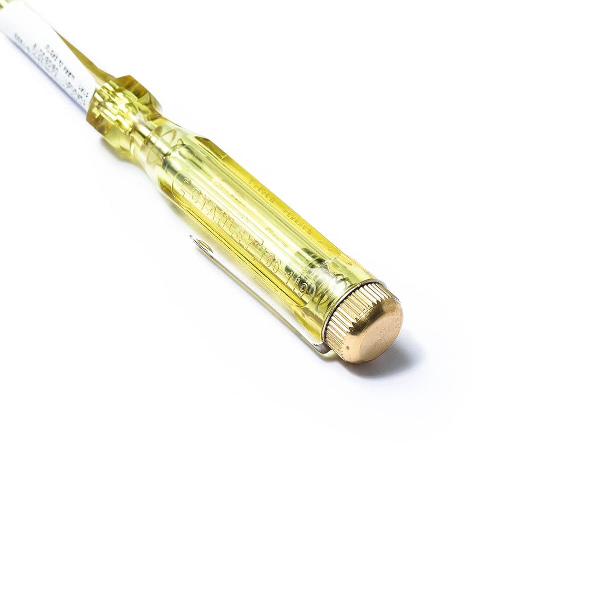 ไขควงลองไฟ สแตนเล่ย์ (STANLEY) รุ่น 66 - 119 ขนาด 127 มม. ช่วงการทดสอบ 100-500 โวลต์