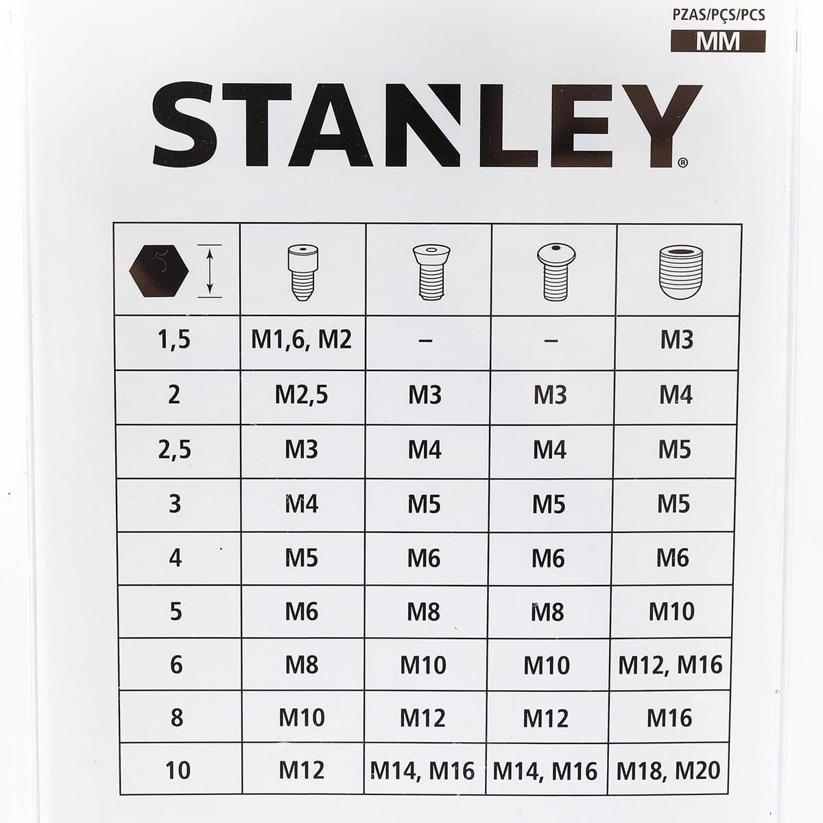 69-256 ชุดประแจ6เหลี่ยม+บอล9ชิ้น1.5-10มม