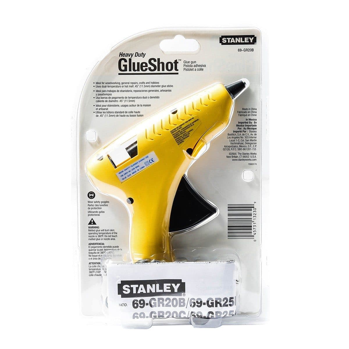 69-GR20B ปืนยิงกาว 25W ปลั๊กหัวกลม