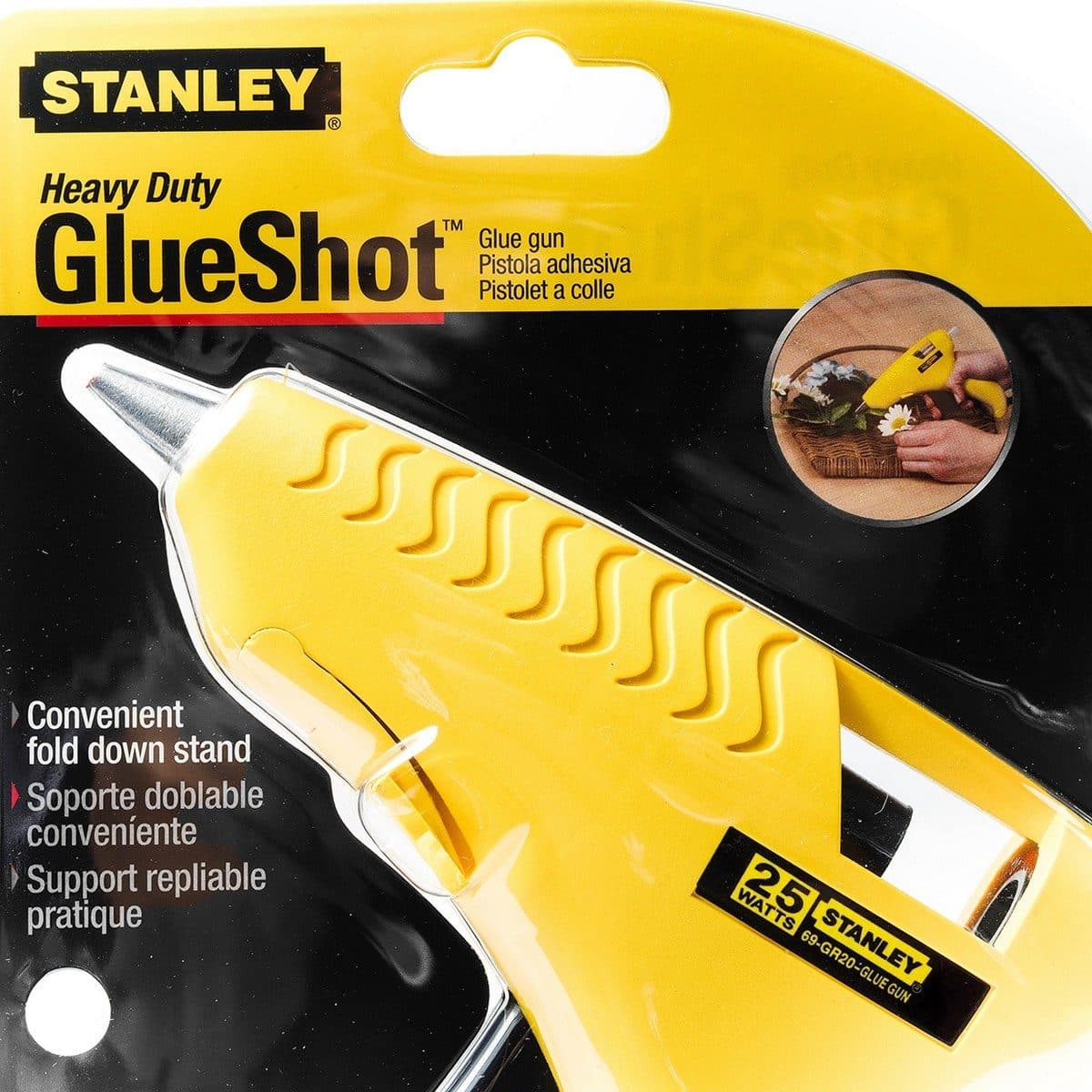 69-GR20C ปืนยิงกาว 25W ปลั๊กหัวแบน