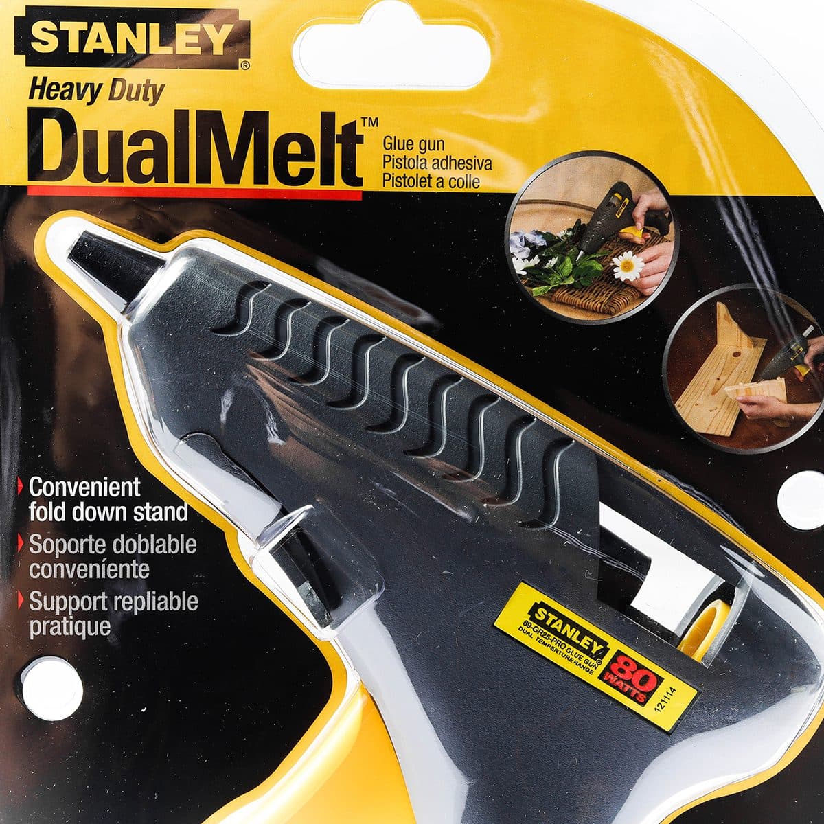 69-GR25B ปืนยิงกาว 80W ปลั๊กหัวกลม