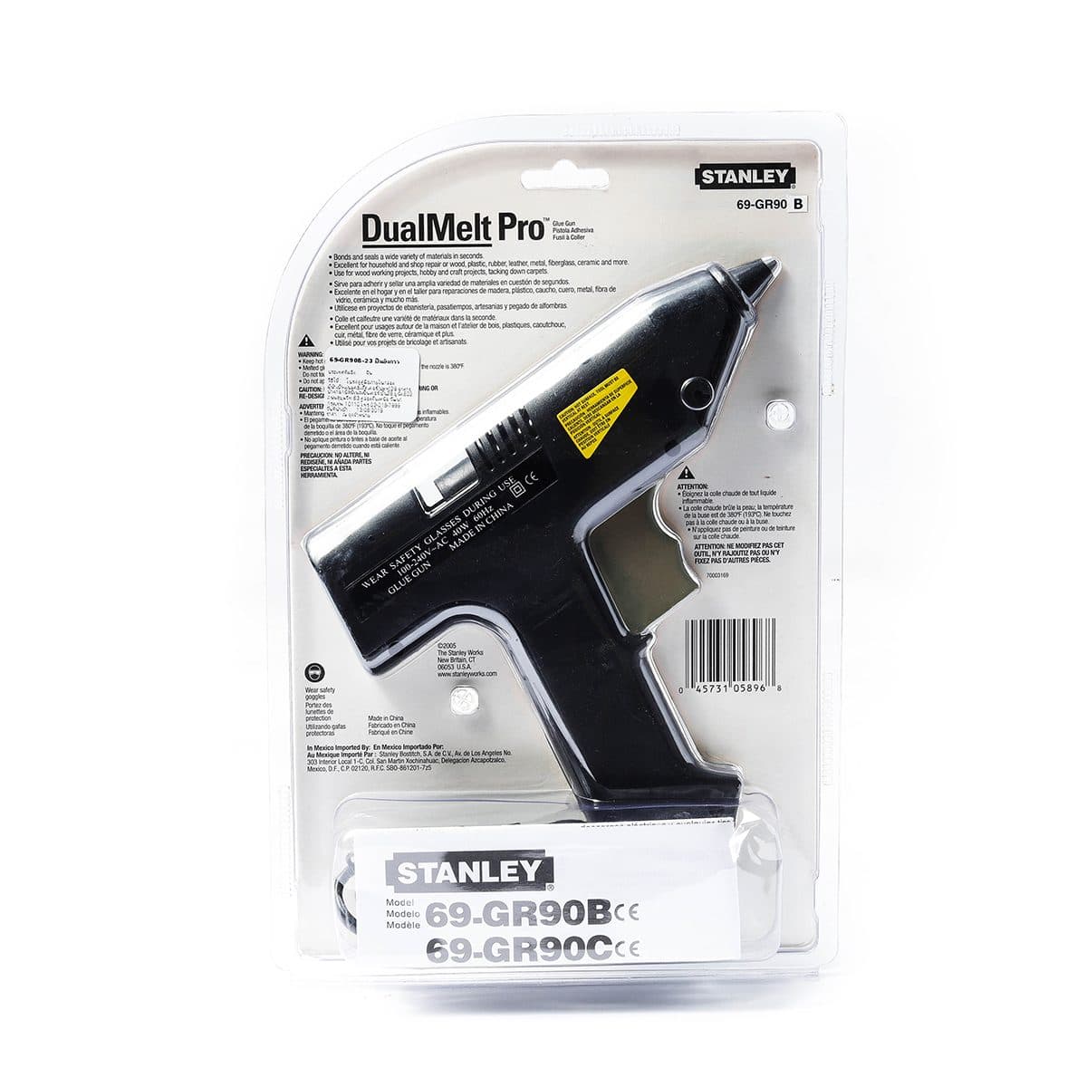 69-GR90Bปืนยิงกาวถอดสายได้40Wปลั๊กหัวกลม