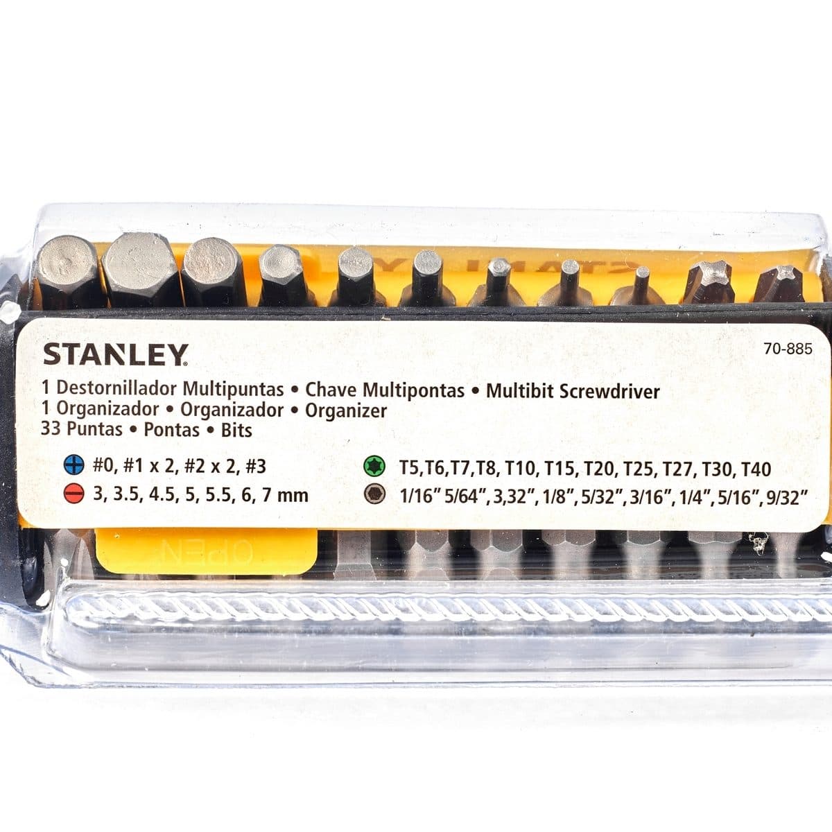 STANLEY ชุดไขควงเปลี่ยนหัวได้ 34 หัว (สแตนเล่ย์)