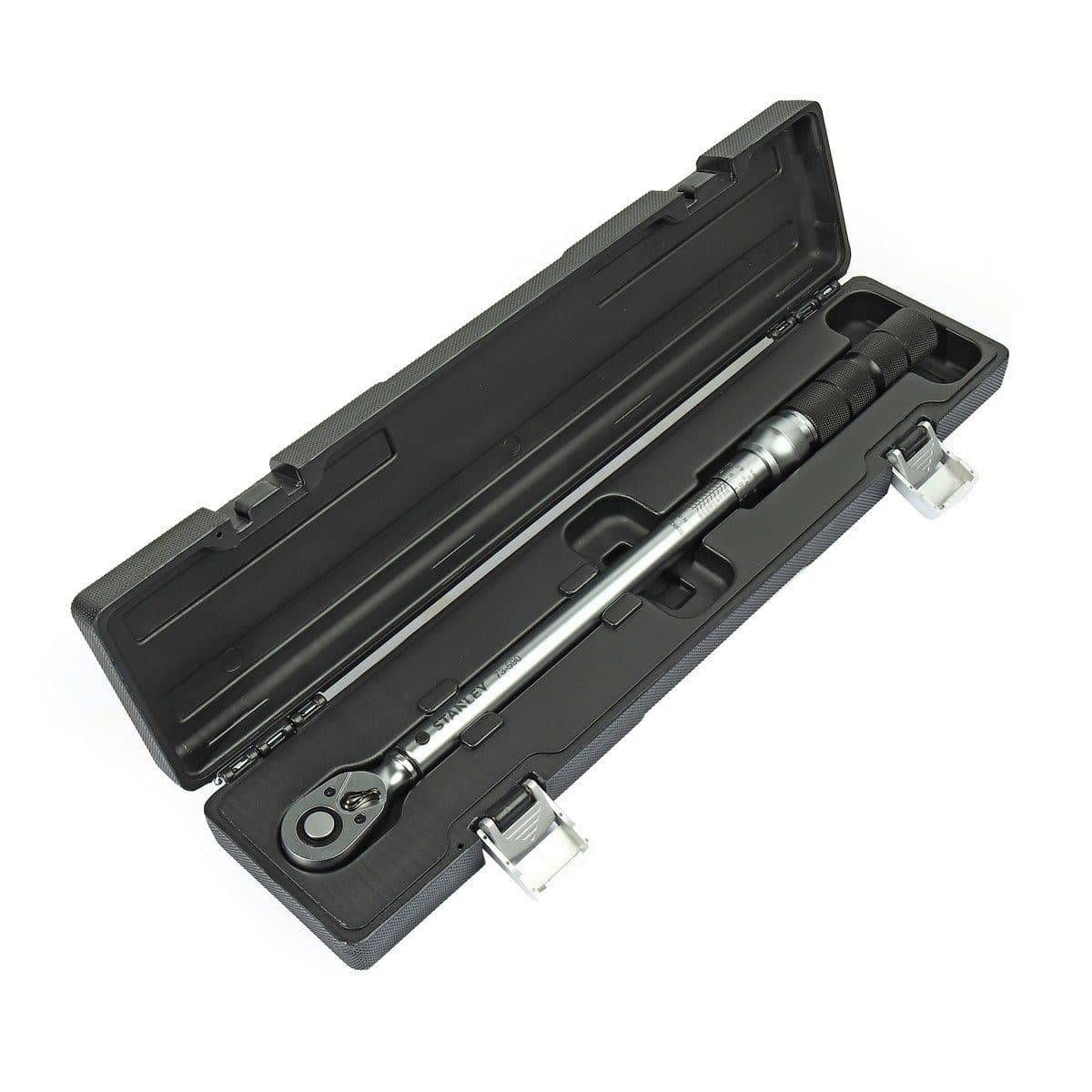 STANLEY ประแจทอร์ค แกน 1/2 นิ้ว แรงบิด 40-200 นิวตันเมตร รุ่น STMT73590-8 ยาว 519 มม. ความแม่นยำ +/- 4% (สแตนเล่ย์)