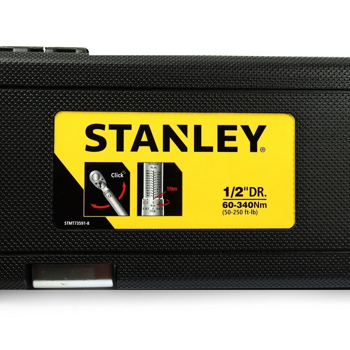 STANLEY ประแจทอร์ค แกน 1/2 นิ้ว แรงบิด 60-340 นิวตันเมตร รุ่น STMT73591-8 ความยาว 610 มม. (สแตนเล่ย์)