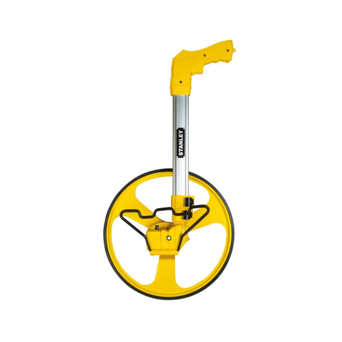 ล้อวัดระยะ สแตนเล่ย์ (STANLEY) รุ่น 77-174 เส้นผ่านศูนย์กลางล้อ 318 มม. (12 นิ้ว) ความละเอียด 1 dm (0,1m) ช่วง 10,000 m