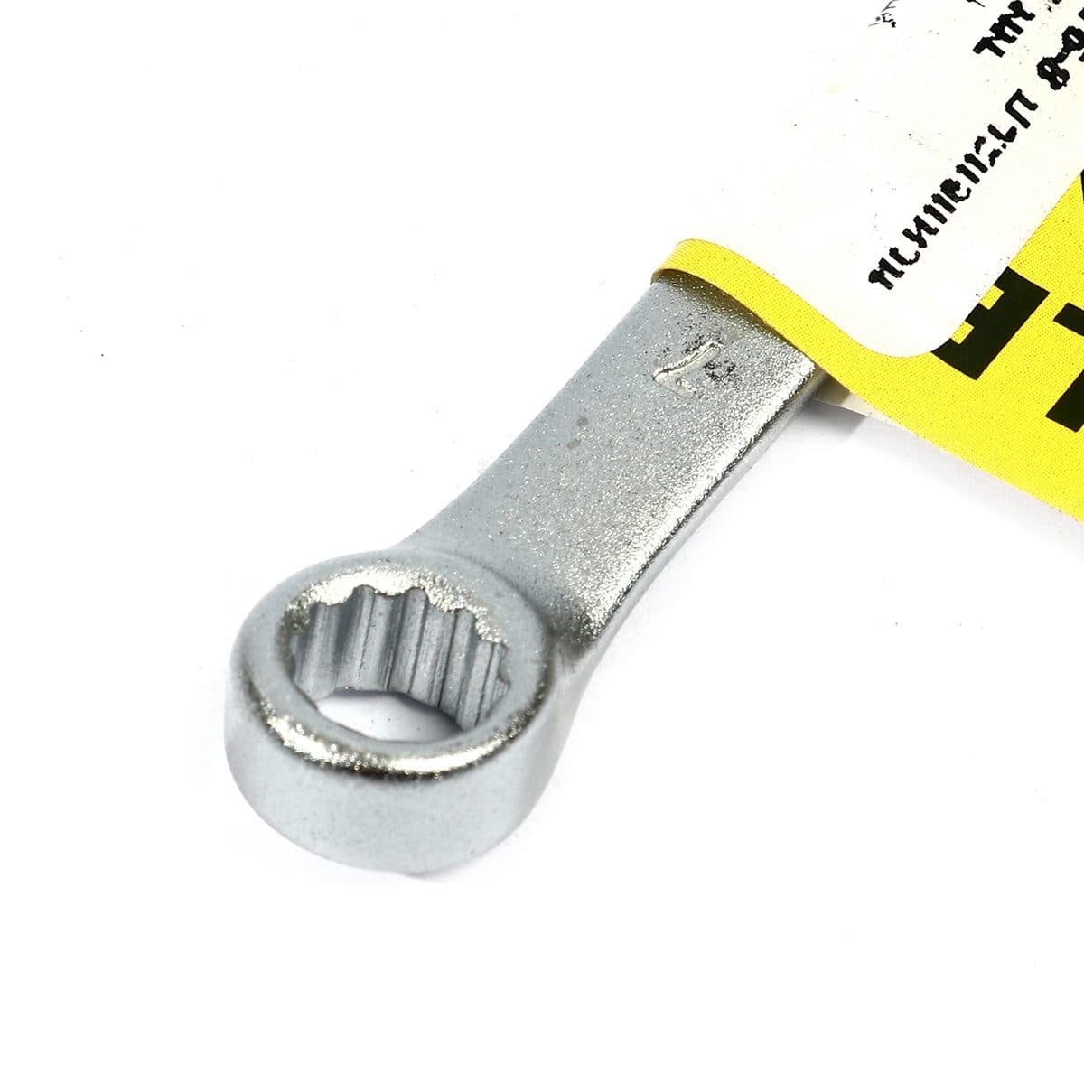 ประแจแหวนข้างปากตาย 80-216 สแตนเล่ย์ (STANLEY) รุ่น CWB ขนาด 7 มม. วัสดุทำจาก เหล็กกล้าคาร์บอน ผ่านการทดสอบตามมาตรฐาน ANSI, ISO &amp; DIN ผิ