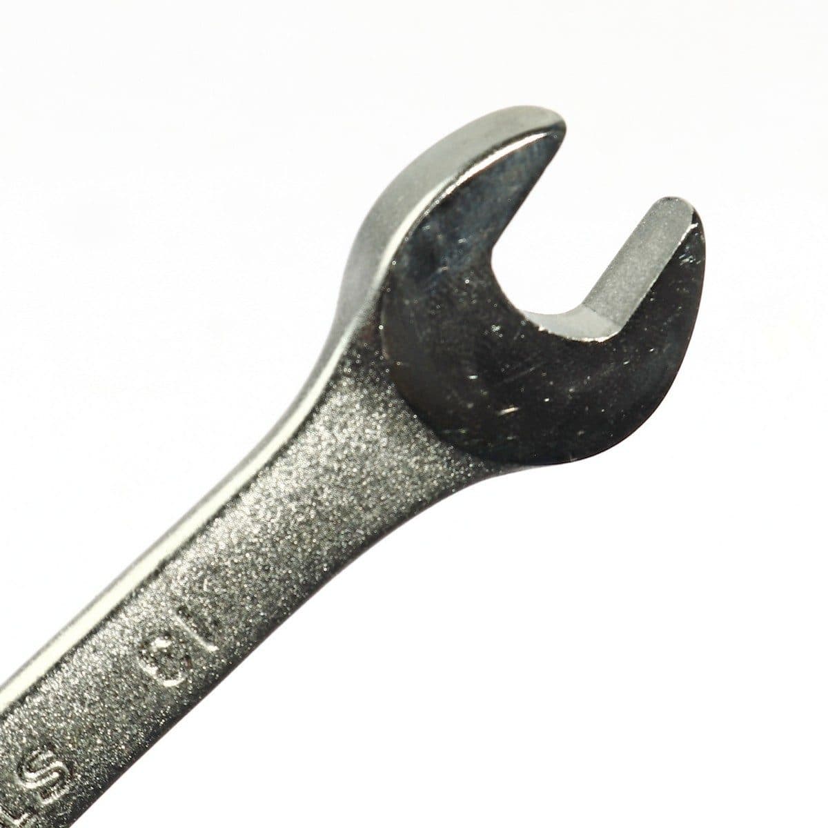 ประแจแหวนข้างปากตาย 80-223 สแตนเล่ย์ (STANLEY) รุ่น CWB ขนาด 13 มม. วัสดุทำจาก เหล็กกล้าคาร์บอน ผ่านการทดสอบตามมาตรฐาน ANSI, ISO &amp; DIN ผ