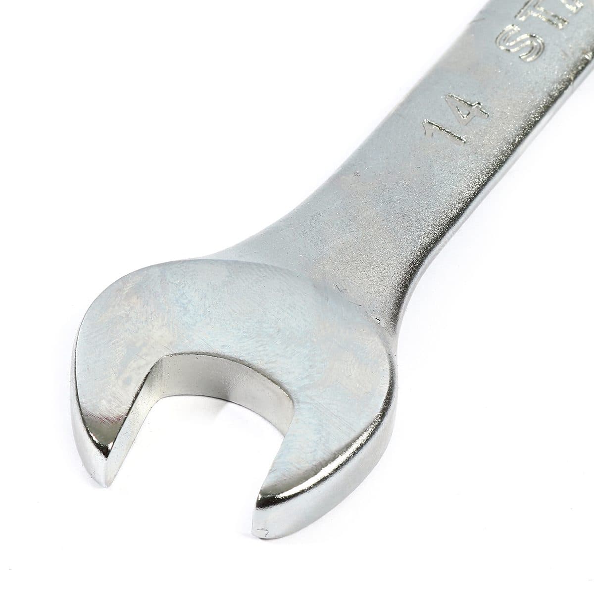 ประแจแหวนข้างปากตาย 80-224 สแตนเล่ย์ (STANLEY) รุ่น CWB ขนาด 14 มม. วัสดุทำจาก เหล็กกล้าคาร์บอน ผ่านการทดสอบตามมาตรฐาน ANSI, ISO &amp; DIN ผ