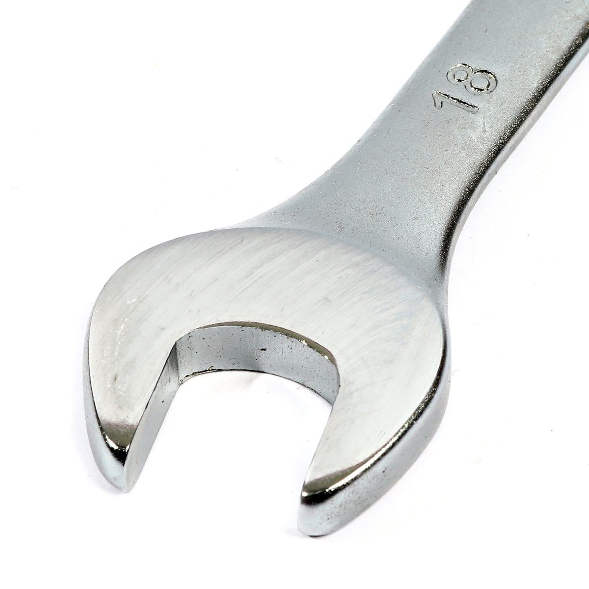 ประแจแหวนข้างปากตาย 80-231 สแตนเล่ย์ (STANLEY) รุ่น CWB ขนาด 18 มม. วัสดุทำจาก เหล็กกล้าคาร์บอน ผ่านการทดสอบตามมาตรฐาน ANSI, ISO &amp; DIN ผ