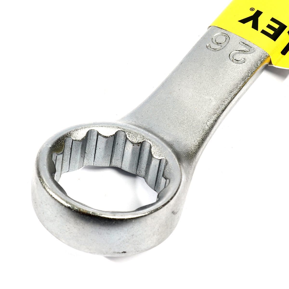 ประแจแหวนข้างปากตาย 80-241 สแตนเล่ย์ (STANLEY) รุ่น CWB ขนาด 26 มม. วัสดุทำจาก เหล็กกล้าคาร์บอน ผ่านการทดสอบตามมาตรฐาน ANSI, ISO &amp; DIN ผ