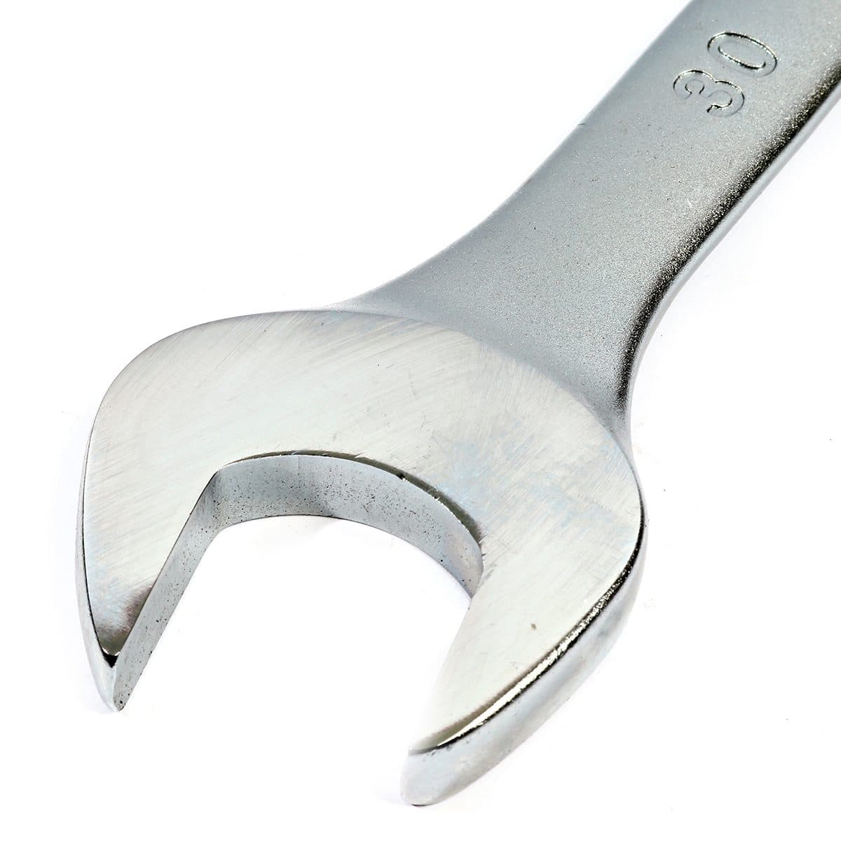 ประแจแหวนข้างปากตาย 80-244 สแตนเล่ย์ (STANLEY) รุ่น CWB ขนาด 30 มม. วัสดุทำจาก เหล็กกล้าคาร์บอน ผ่านการทดสอบตามมาตรฐาน ANSI, ISO &amp; DIN ผ