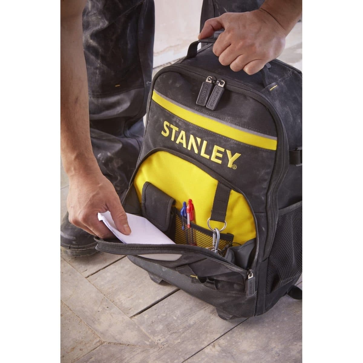 STANLEY กระเป๋าเป้รถเข็น ขนาด 38x18x46 ซม. (สแตนเล่ย์)