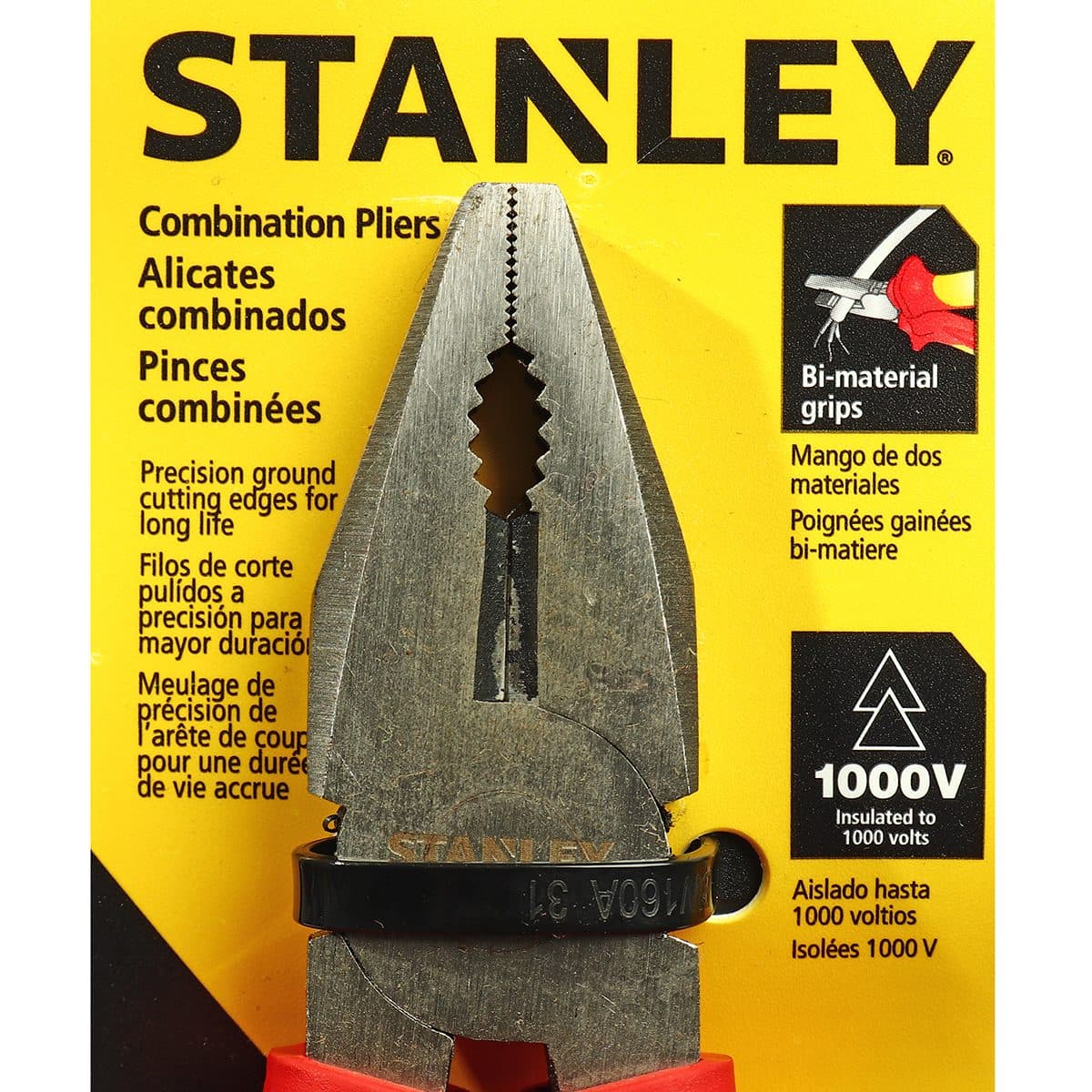 84-000 คีมปากตรง/จิ้งจก หุ้มฉนวน 165มม.