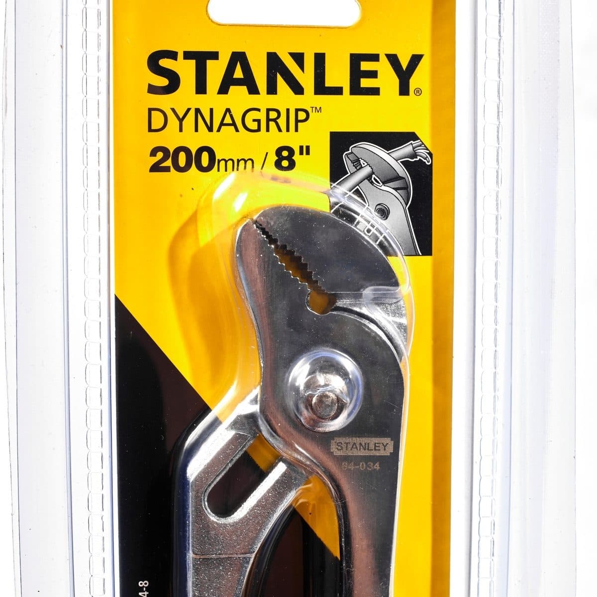 84-034 คีมคอม้า/คอเลื่อน ยาว8"ปากอ้า1.5"