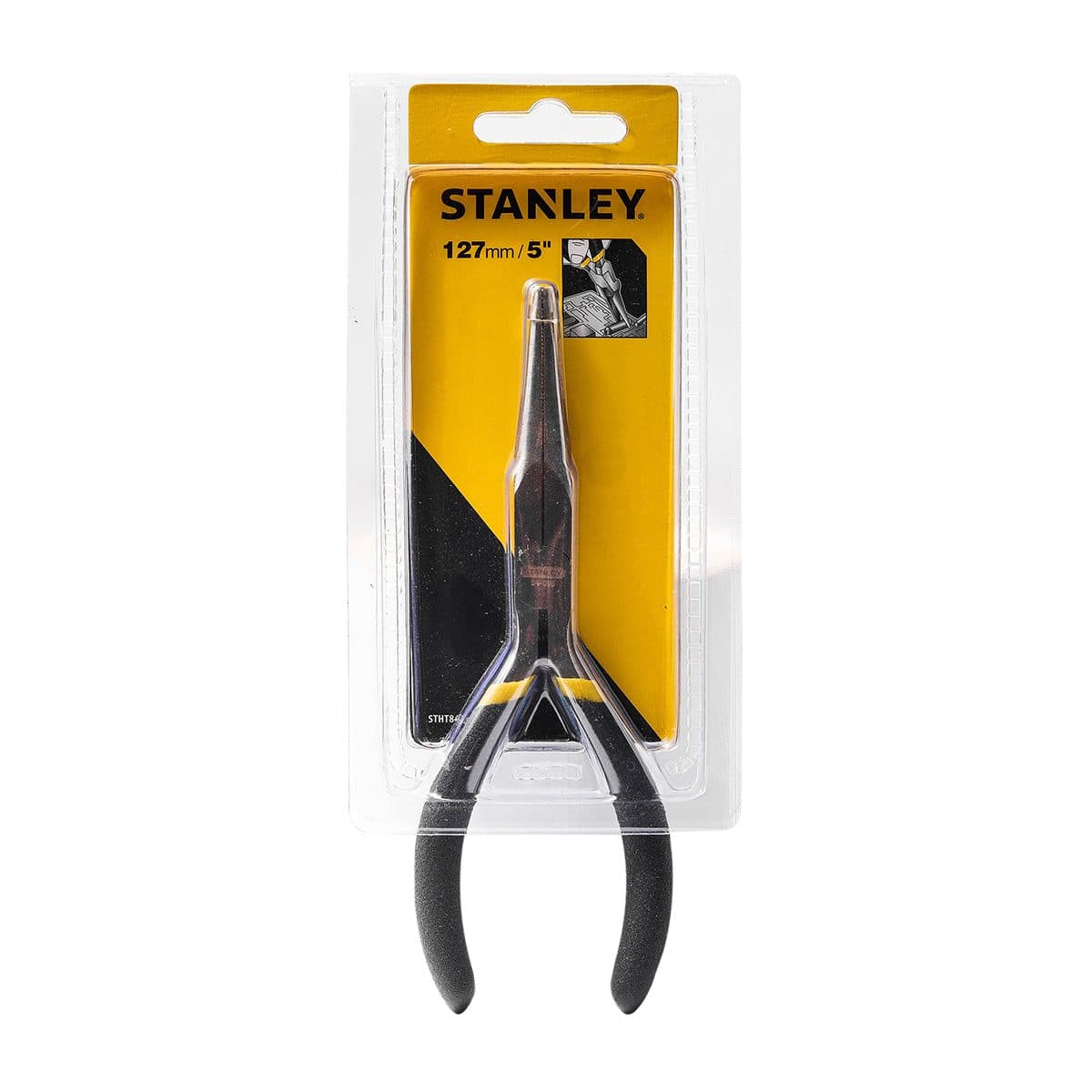 84-096 คีมปากเข็ม ด้ามหุ้มยาง 5"