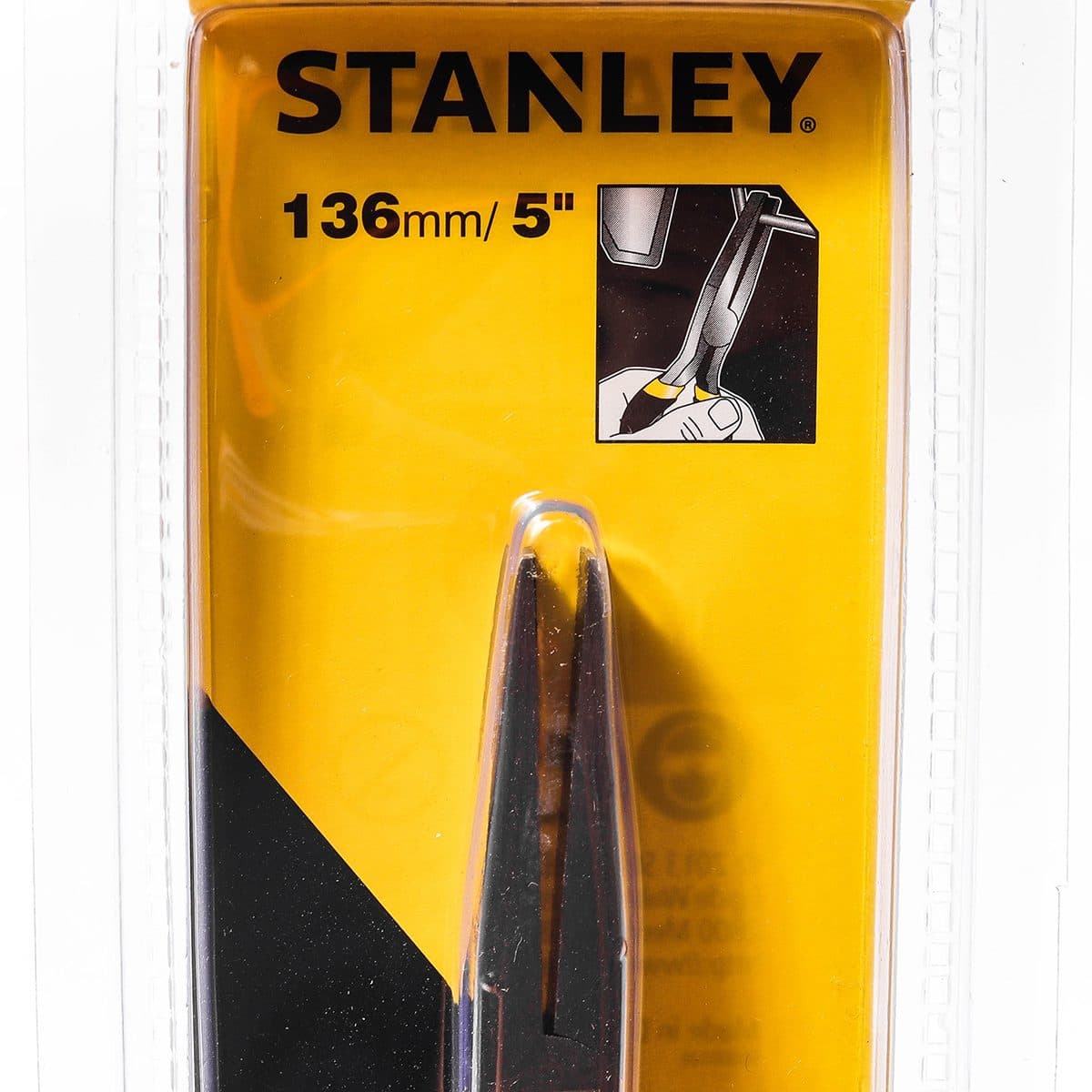 84-122 คีมปากแบน ด้ามหุ้มยาง 5"