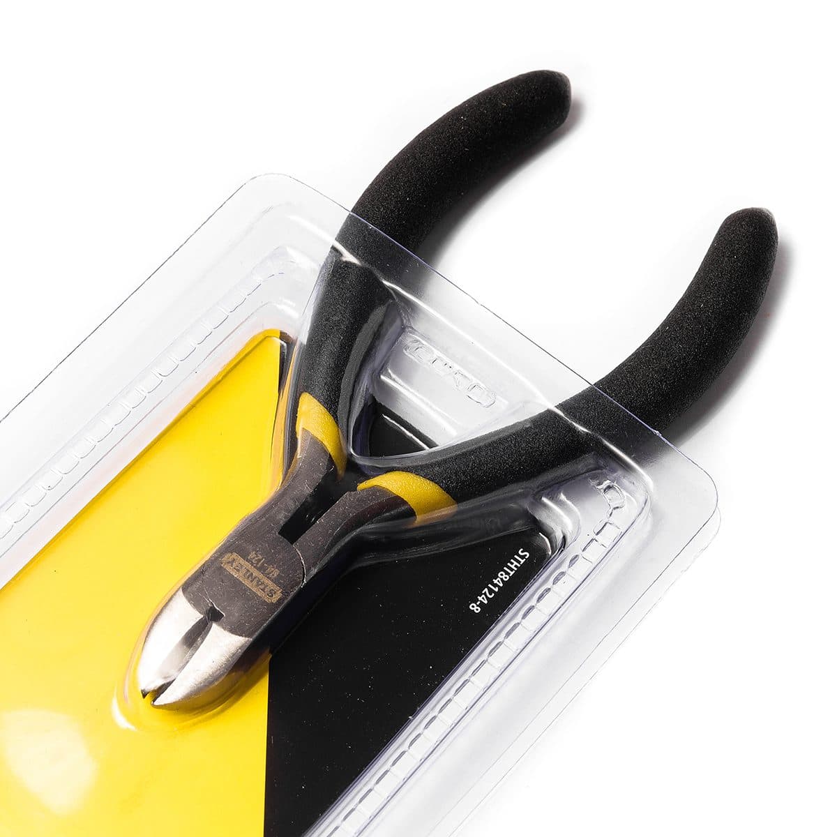 84-124 คีมตัดปากเฉียง ด้ามหุ้มยาง 4"