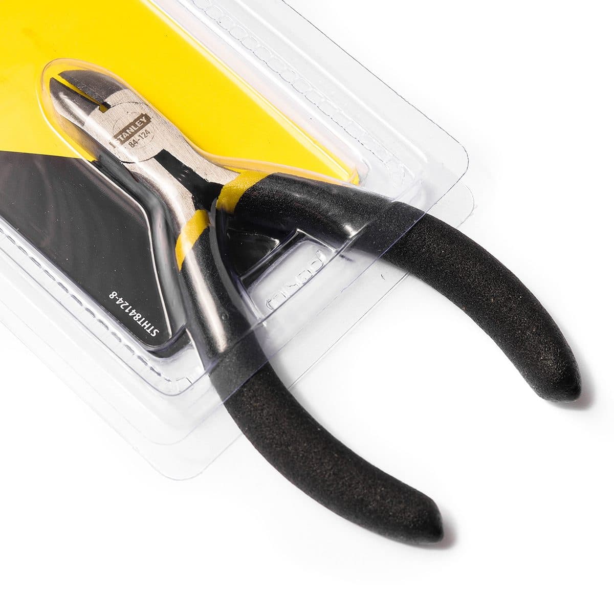 84-124 คีมตัดปากเฉียง ด้ามหุ้มยาง 4"