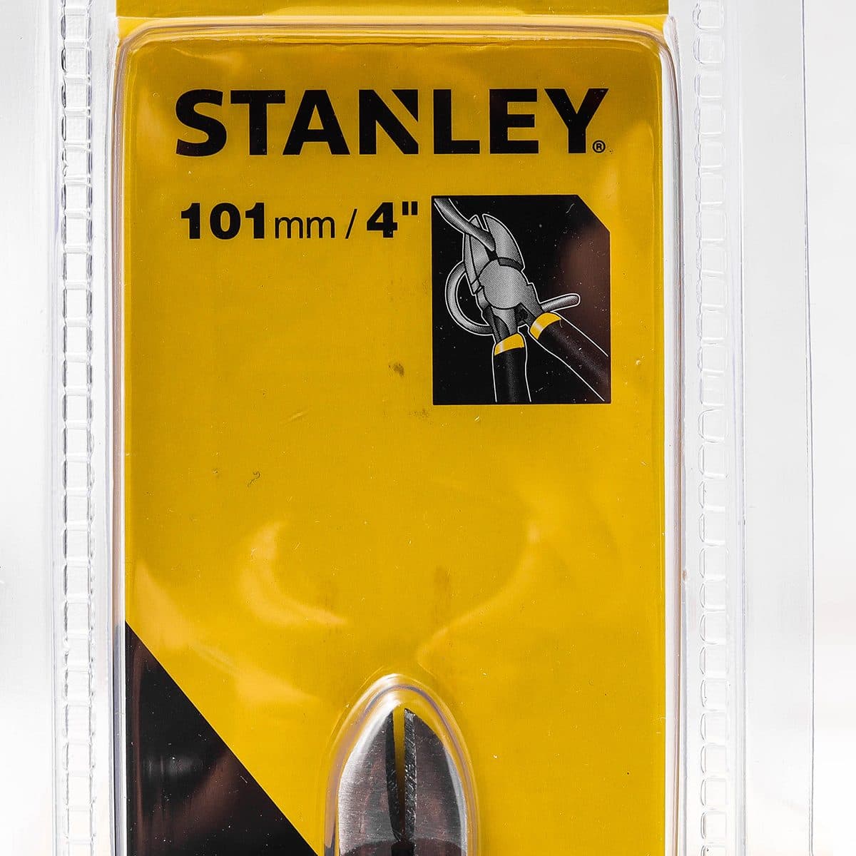 84-124 คีมตัดปากเฉียง ด้ามหุ้มยาง 4"