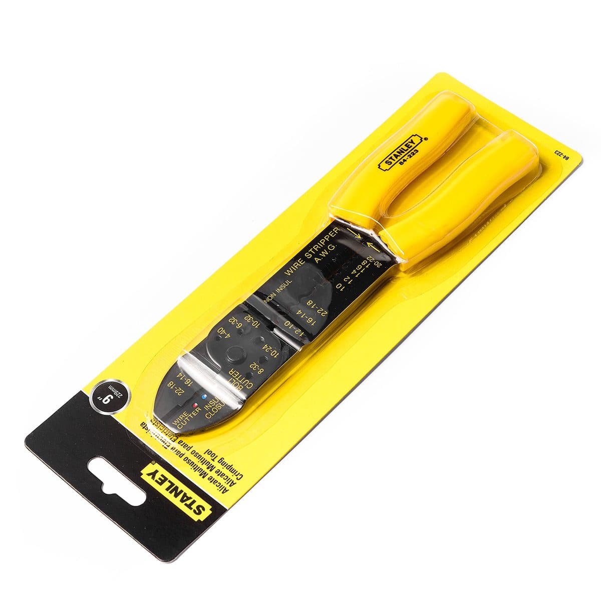 84-223 คีมปอก/ตัด/ย้ำ สายไฟ 9"