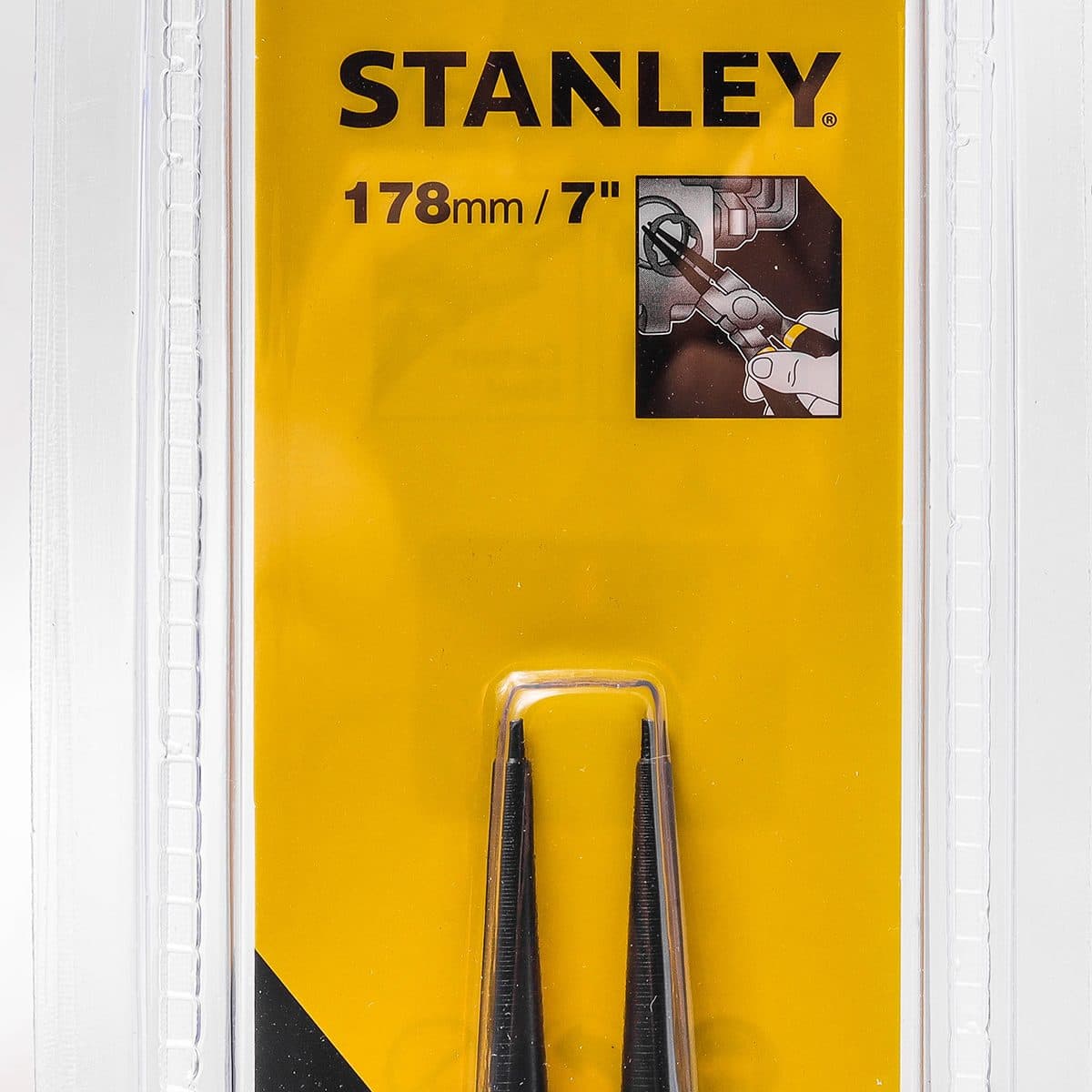 84-273 คีมหนีบแหวน ปากตรง 7"