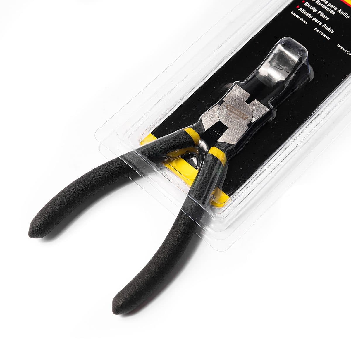 84-274 คีมหนีบแหวน ปากงอ 7"