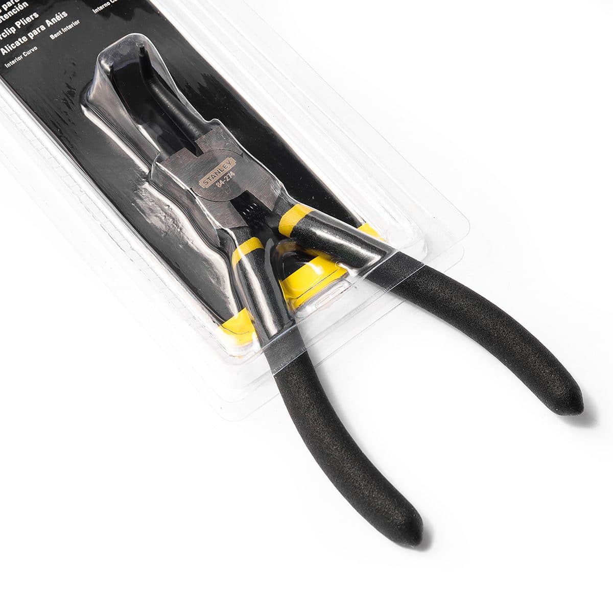 84-274 คีมหนีบแหวน ปากงอ 7"