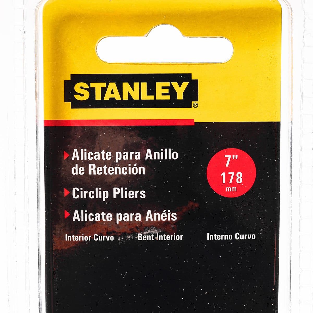 84-274 คีมหนีบแหวน ปากงอ 7"