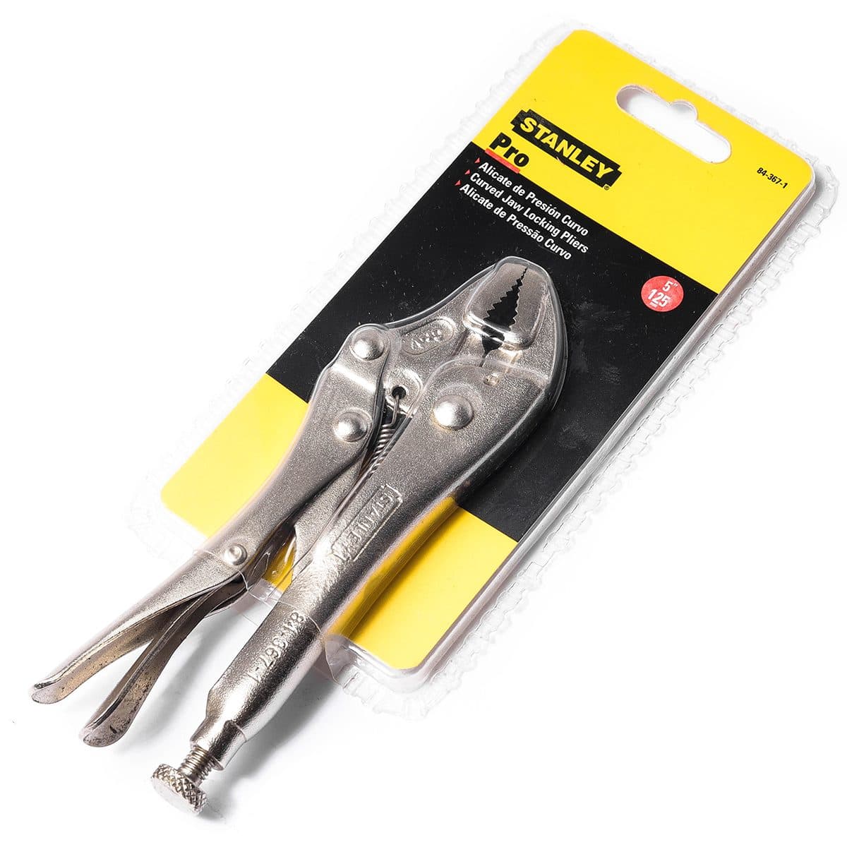 84-367 คีมล็อคมาตรฐาน ปากโค้ง 5"