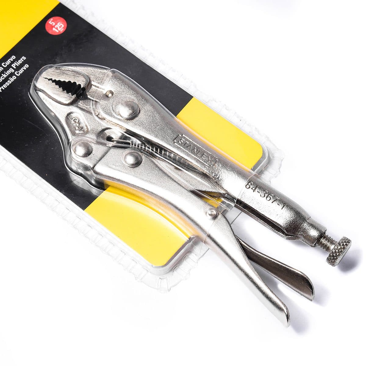 84-367 คีมล็อคมาตรฐาน ปากโค้ง 5"