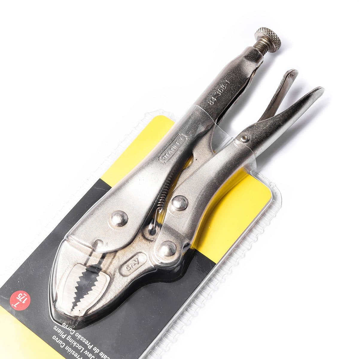 84-368 คีมล็อคมาตรฐาน ปากโค้ง 7"