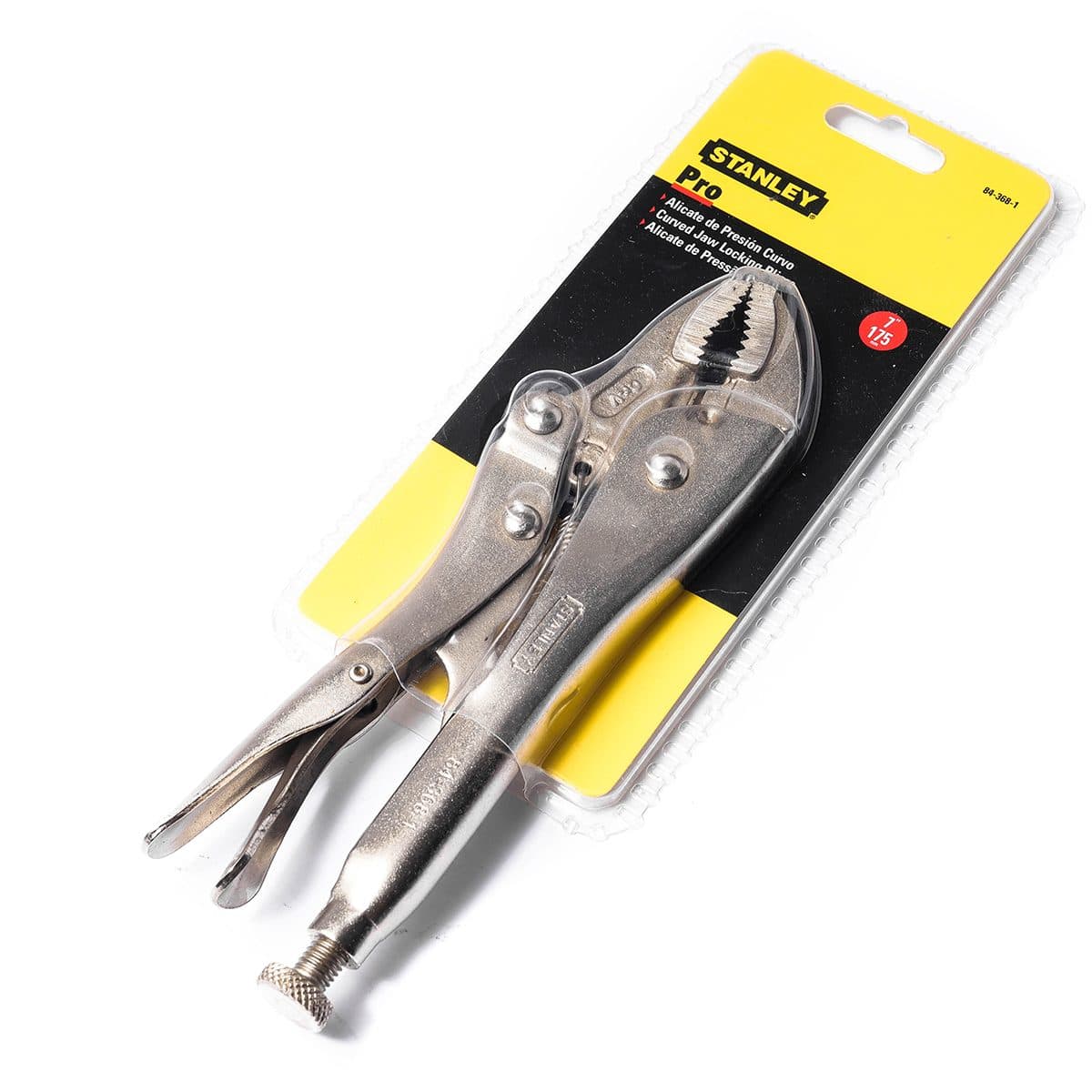 84-368 คีมล็อคมาตรฐาน ปากโค้ง 7"