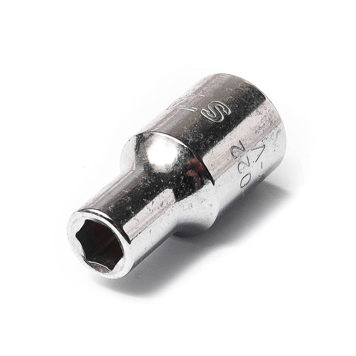 86-022 ลูกบ็อกสั้น 6เหลี่ยม1/4"ขนาด3/16"