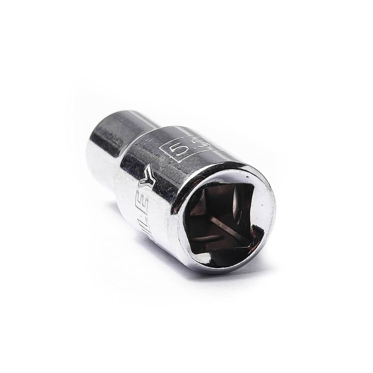 86-111 ลูกบ็อกสั้น 6 เหลี่ยม1/4"เบอร์5.5