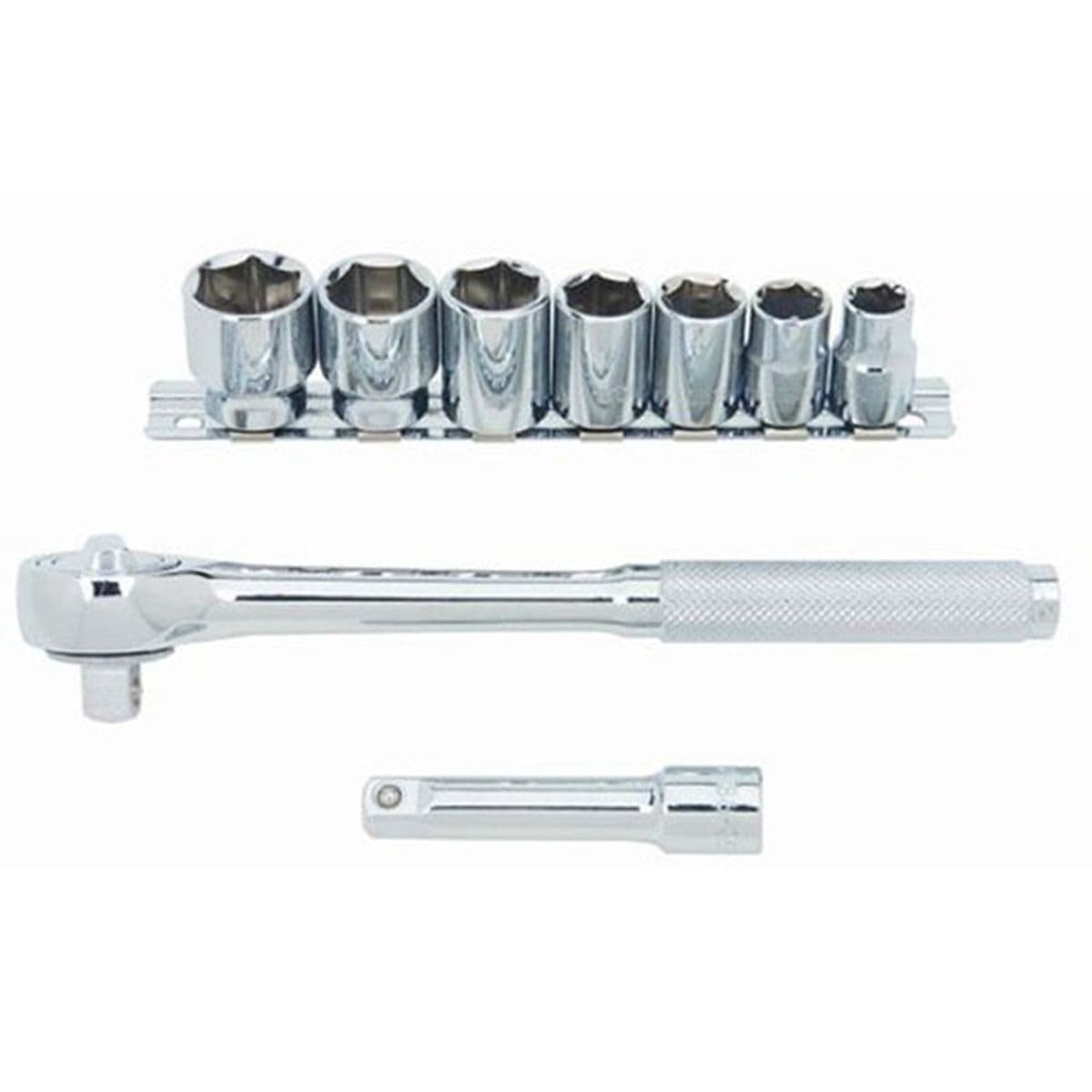 86-219 ชุดลูกบ็อก 10 ชิ้น 3/8"(นิ้ว) 6P