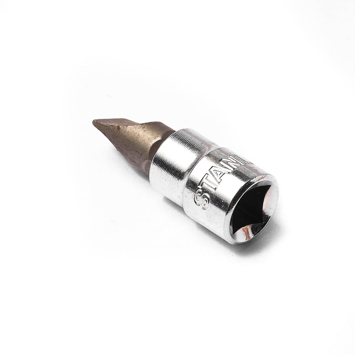 86-297 ลูกบ็อกแบบเดือยหัวแบน 1/4"เบอร์ 8